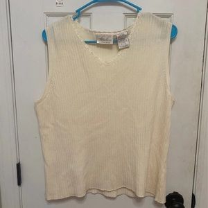 Vintage cream colored top